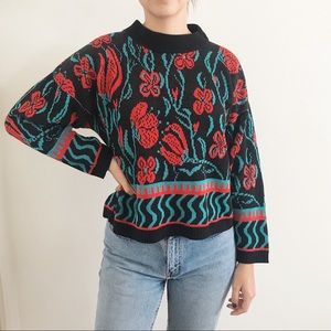 Vintage Mock Neck Sweater